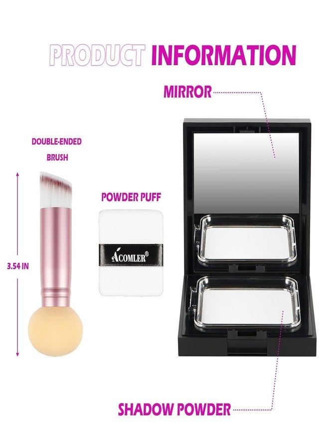 أكوملير صبغة شعر أكوملر لتغطية جذور الشعر، بودرة خالية من التلك لخط الشعر الخفيف، تغطية فورية للشعر الرمادي، بودرة شعر للنساء والرجال، تتضمن فرشاة مكياج (أبيض، 0.42 أونصة) - Image 4